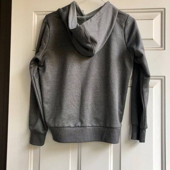 [TEEN XL 13-15yo] CONVERSE Chuck Taylor All Star Youth Hoodie Gray Sweatshirt - Picture 4 of 5